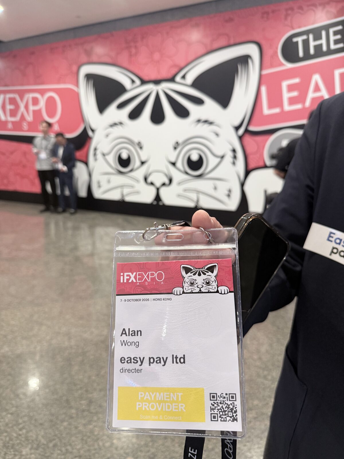 Easypay 受邀參加 iFX EXPO,同場加映 Worldpay 交流會幫黃偉倫先生 Easypay 董事慶生